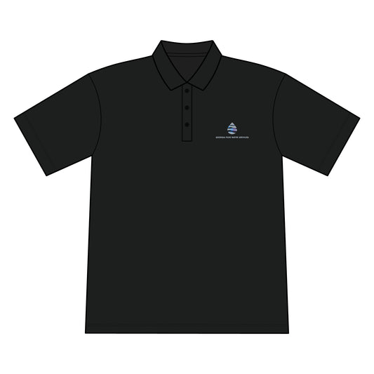 Classic Black Polo Shirt - Casual Style, Office Wear, Gifts for Men, Team Uniform, Everyday Comfort